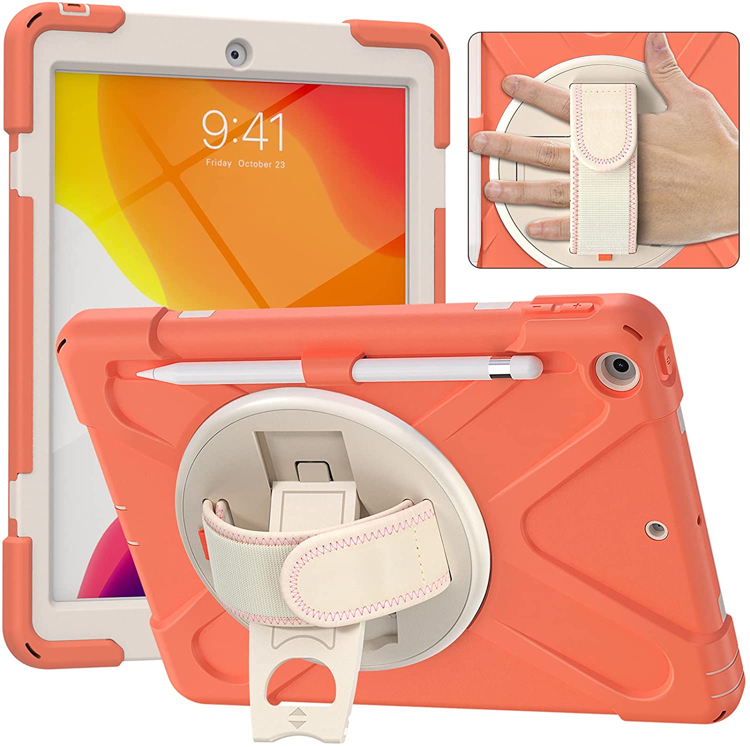 Apple - iPad 10.2 9th/8th/7th Gen (2021/2020/2019) - Shield (with shoulder  strap)
